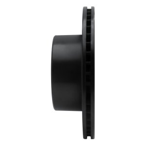 Land Rover Discovery Brake Rotor (1) - Front Left - R1 Concepts - Drilled & Slotted - Black - `99-`04